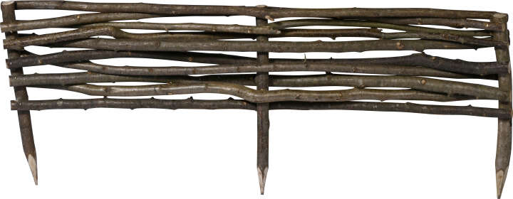 dobar Beeteinfassungen aus Haselnuss